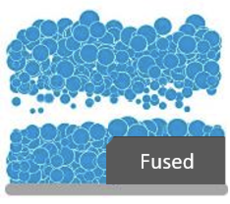 Materialauftrag im MJF-Prozess