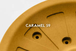 Gefärbtes PA12 3D-Druck Teil in Caramel 59 – SLS MJF Färben