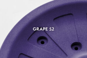 Gefärbtes PA12 3D-Druck Teil in Grape 52 – SLS MJF Färbung
