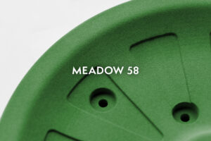 Gefärbtes PA12 3D-Druck Teil in Meadow 58 – MJF SLS Färben