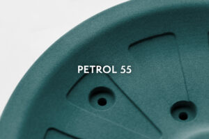 Gefärbtes PA12 3D-Druck Teil in Petrol 55 – 3D Druck Färben