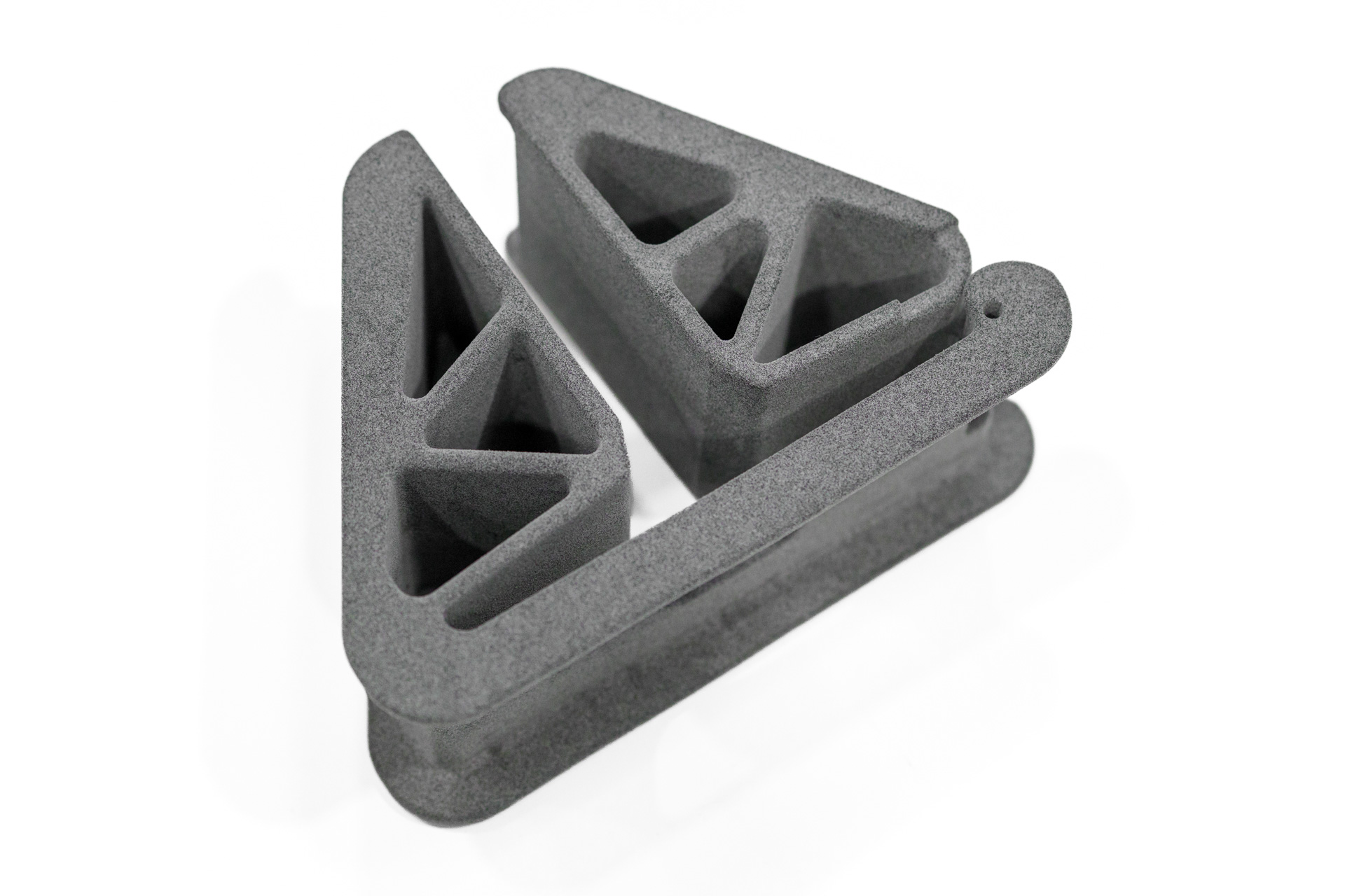 Flexibles TPU-Bauteil als Beispiel für MJF 3D-Druck mit Elastomeren