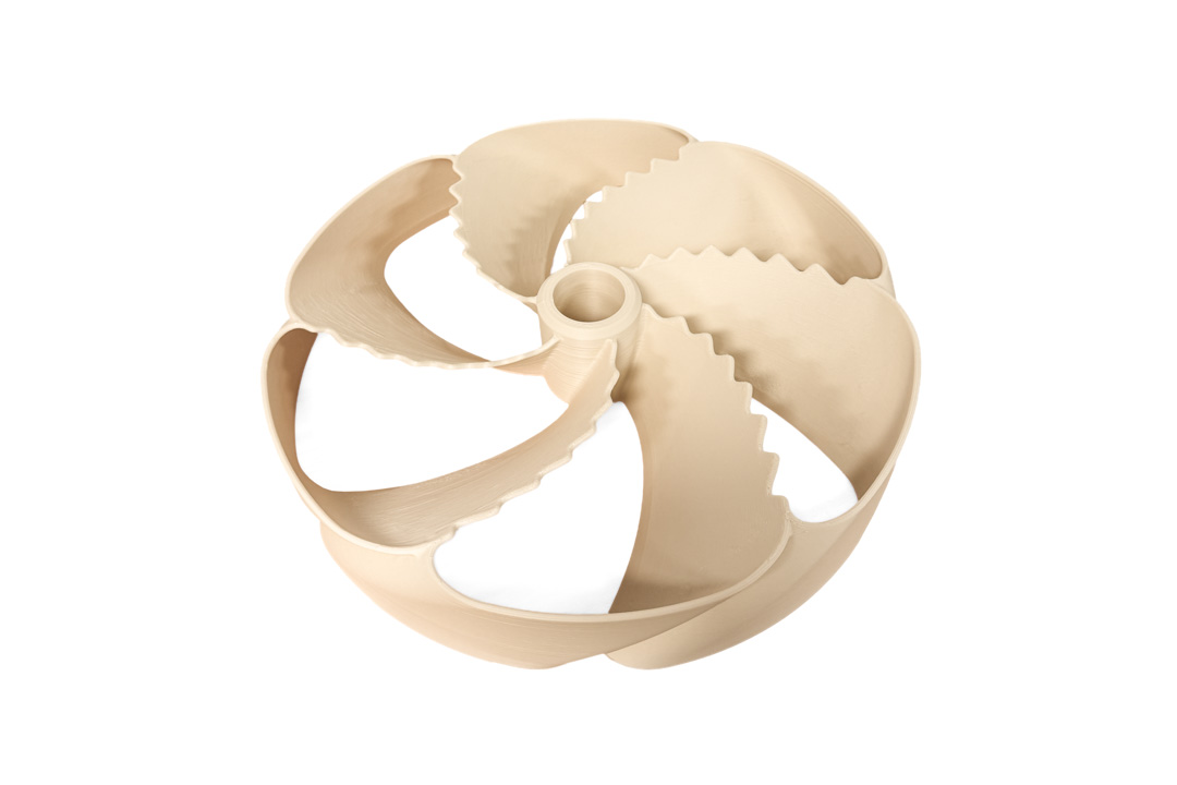 Fertiges großformatiges Bauteil aus dem XL FDM 3D-Druck